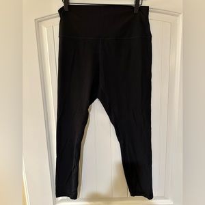 Lululemon Black Ribbed Align Legging Like New